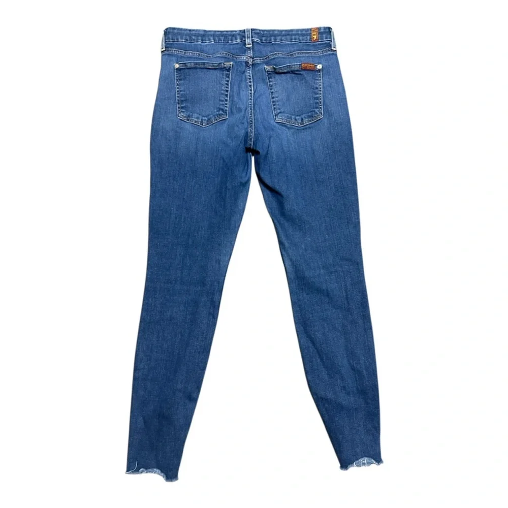 7 For All Mankind B(air) the Ankle Skinny Size 30